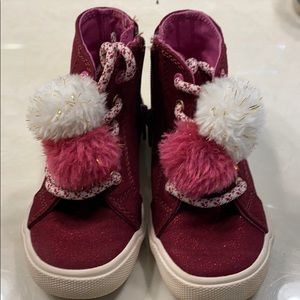 Cat and jack high top sneakers size 9